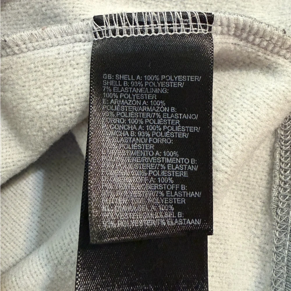 The North Face Gray 1/4 Zip Pullover Women’s Small Medium Stretch Fleece - Picture 8 of 8